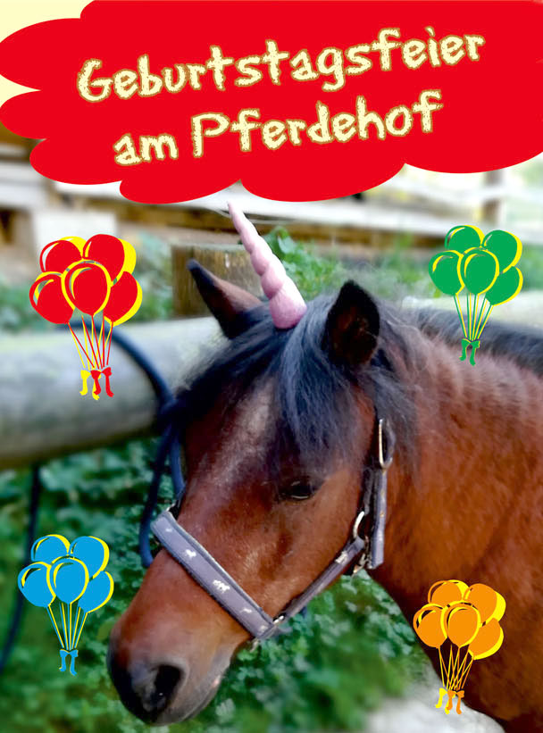 Geburtstag feiern am Pferdehof